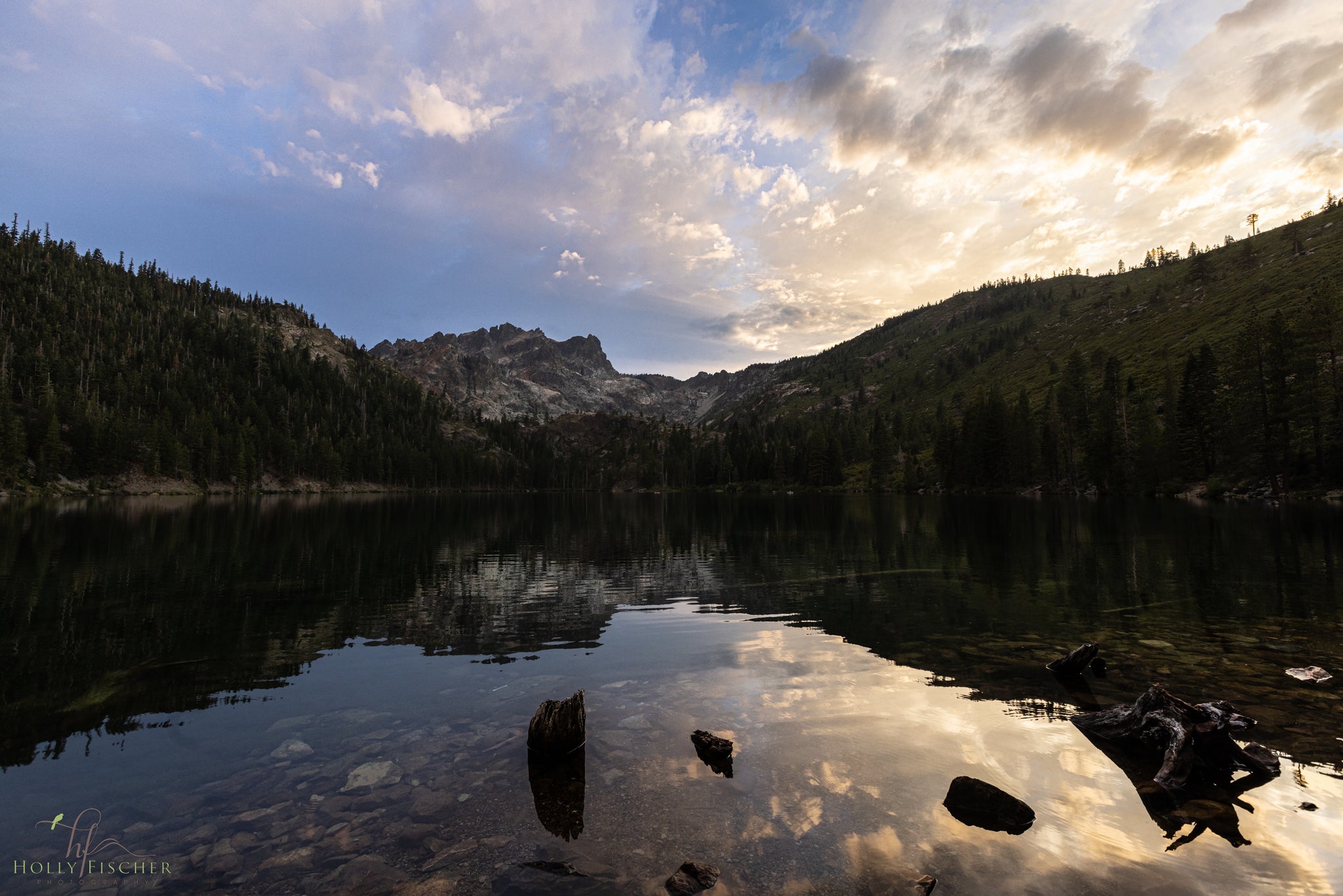 Sardine Lake at the Sierra Buttes