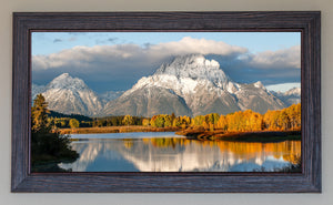 Fall Glory At Oxbow Bend FRAMED