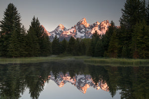 Sunrise at Schwabacher Landing