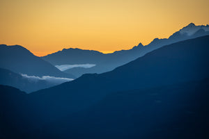 Golden Sunset on the Andes