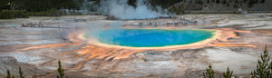 The Grand Prismatic Spring Panorama