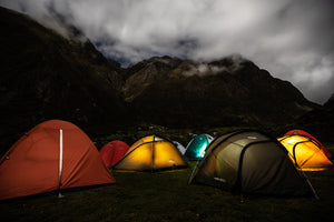 Camping In The Andes
