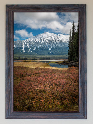 First Snow Of The Season At Mt. Bachelor FRAMED  **SOLD**