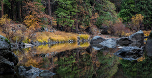 Reflections Of Fall In The Merced