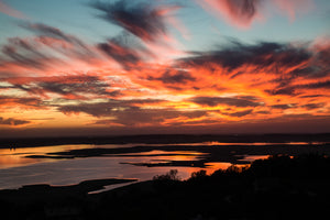 Fire In The Sky Over Folsom Lake